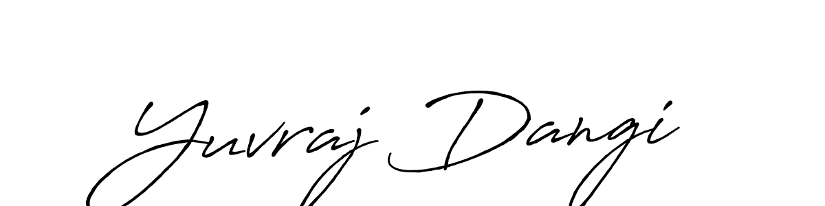 Here are the top 10 professional signature styles for the name Yuvraj Dangi. These are the best autograph styles you can use for your name. Yuvraj Dangi signature style 7 images and pictures png