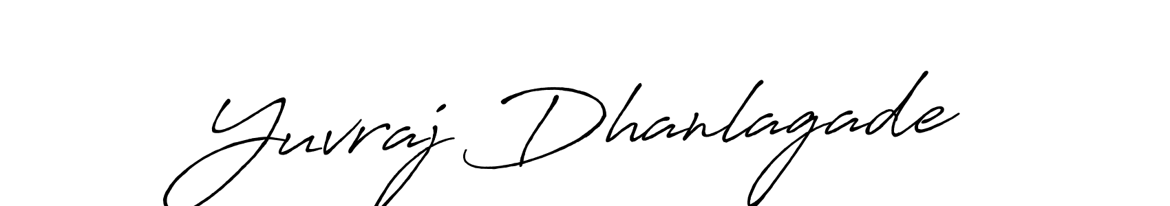 Make a short Yuvraj Dhanlagade signature style. Manage your documents anywhere anytime using Antro_Vectra_Bolder. Create and add eSignatures, submit forms, share and send files easily. Yuvraj Dhanlagade signature style 7 images and pictures png
