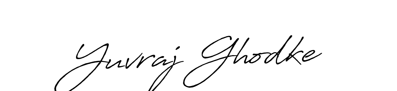 Also You can easily find your signature by using the search form. We will create Yuvraj Ghodke name handwritten signature images for you free of cost using Antro_Vectra_Bolder sign style. Yuvraj Ghodke signature style 7 images and pictures png