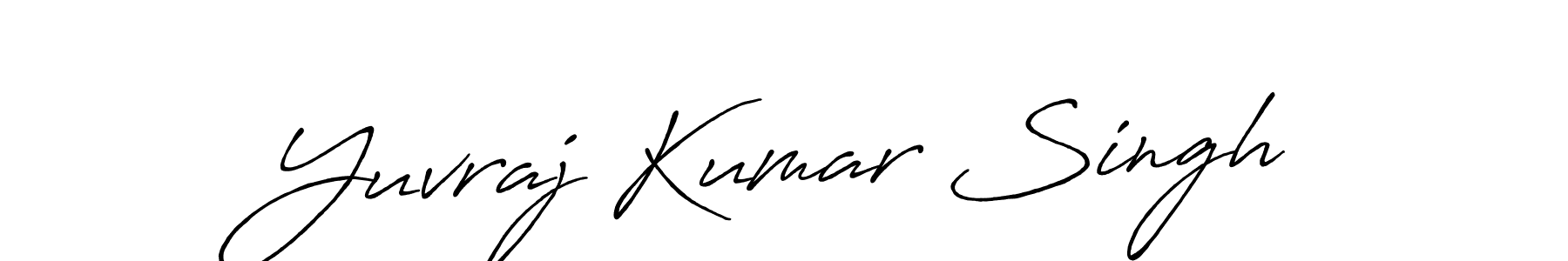 How to Draw Yuvraj Kumar Singh signature style? Antro_Vectra_Bolder is a latest design signature styles for name Yuvraj Kumar Singh. Yuvraj Kumar Singh signature style 7 images and pictures png