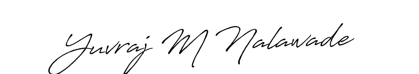 Best and Professional Signature Style for Yuvraj M Nalawade. Antro_Vectra_Bolder Best Signature Style Collection. Yuvraj M Nalawade signature style 7 images and pictures png