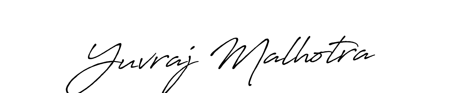 Similarly Antro_Vectra_Bolder is the best handwritten signature design. Signature creator online .You can use it as an online autograph creator for name Yuvraj Malhotra. Yuvraj Malhotra signature style 7 images and pictures png