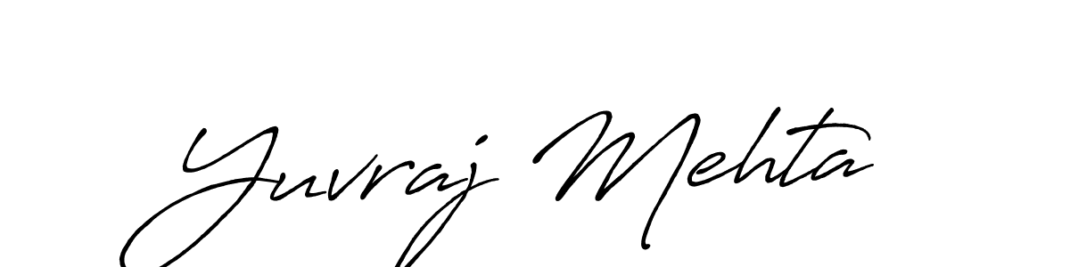 How to Draw Yuvraj Mehta signature style? Antro_Vectra_Bolder is a latest design signature styles for name Yuvraj Mehta. Yuvraj Mehta signature style 7 images and pictures png