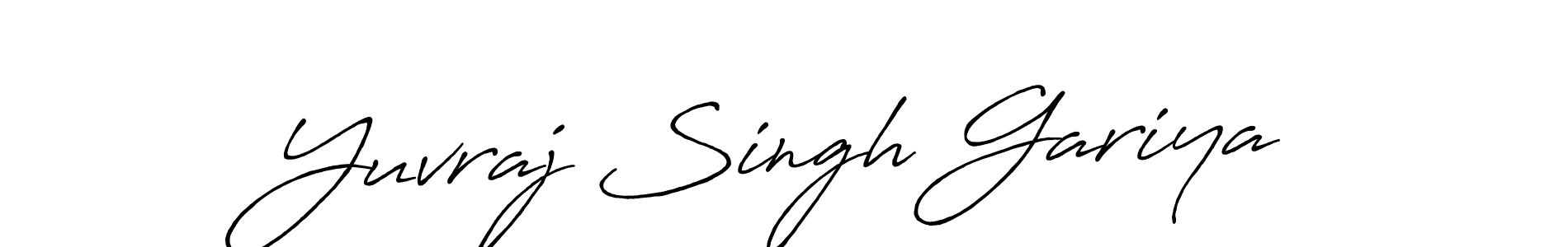 You should practise on your own different ways (Antro_Vectra_Bolder) to write your name (Yuvraj Singh Gariya) in signature. don't let someone else do it for you. Yuvraj Singh Gariya signature style 7 images and pictures png