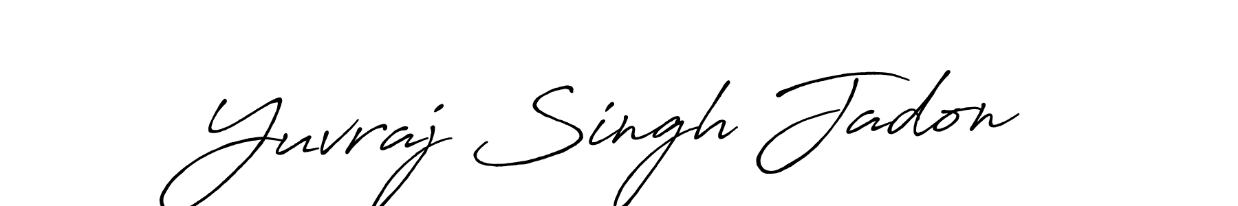 Also we have Yuvraj Singh Jadon name is the best signature style. Create professional handwritten signature collection using Antro_Vectra_Bolder autograph style. Yuvraj Singh Jadon signature style 7 images and pictures png