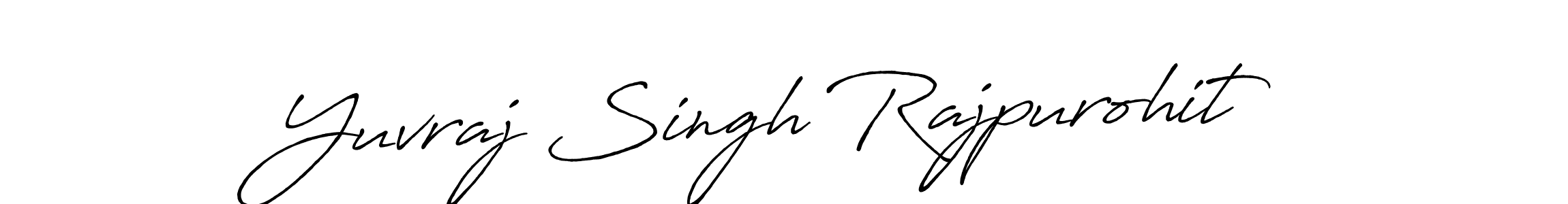 Yuvraj Singh Rajpurohit stylish signature style. Best Handwritten Sign (Antro_Vectra_Bolder) for my name. Handwritten Signature Collection Ideas for my name Yuvraj Singh Rajpurohit. Yuvraj Singh Rajpurohit signature style 7 images and pictures png