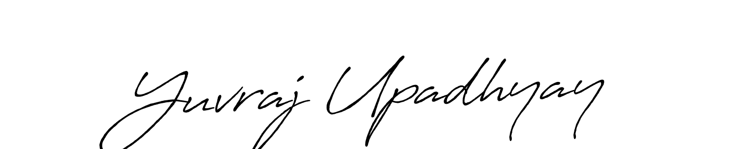 Also You can easily find your signature by using the search form. We will create Yuvraj Upadhyay name handwritten signature images for you free of cost using Antro_Vectra_Bolder sign style. Yuvraj Upadhyay signature style 7 images and pictures png