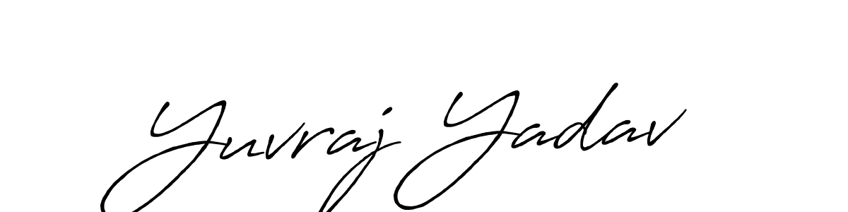 Once you've used our free online signature maker to create your best signature Antro_Vectra_Bolder style, it's time to enjoy all of the benefits that Yuvraj Yadav name signing documents. Yuvraj Yadav signature style 7 images and pictures png