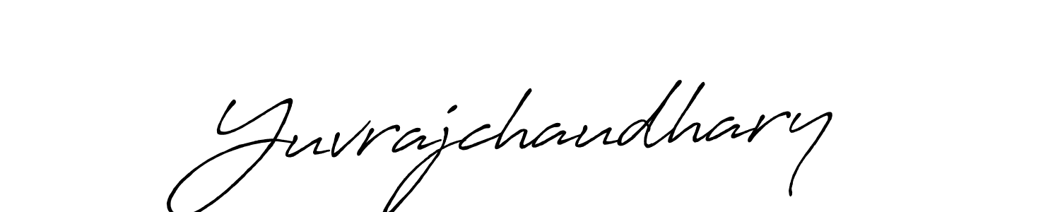 Make a short Yuvrajchaudhary signature style. Manage your documents anywhere anytime using Antro_Vectra_Bolder. Create and add eSignatures, submit forms, share and send files easily. Yuvrajchaudhary signature style 7 images and pictures png