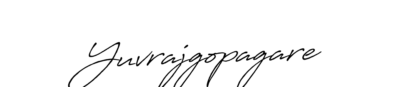 The best way (Antro_Vectra_Bolder) to make a short signature is to pick only two or three words in your name. The name Yuvrajgopagare include a total of six letters. For converting this name. Yuvrajgopagare signature style 7 images and pictures png