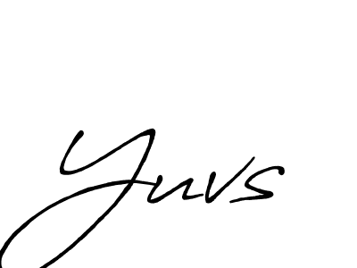 You can use this online signature creator to create a handwritten signature for the name Yuvs. This is the best online autograph maker. Yuvs signature style 7 images and pictures png