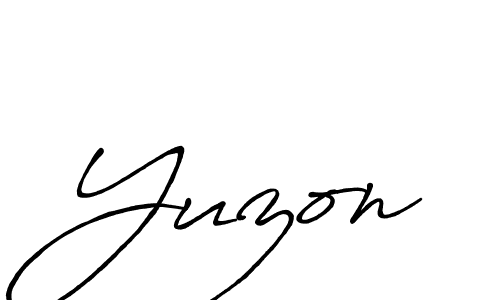 Once you've used our free online signature maker to create your best signature Antro_Vectra_Bolder style, it's time to enjoy all of the benefits that Yuzon name signing documents. Yuzon signature style 7 images and pictures png