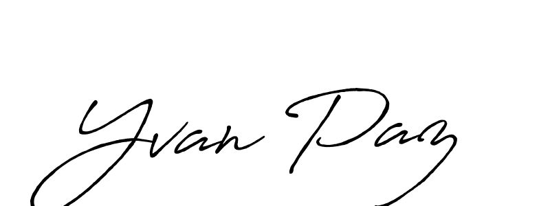 You can use this online signature creator to create a handwritten signature for the name Yvan Paz. This is the best online autograph maker. Yvan Paz signature style 7 images and pictures png