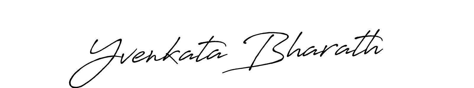 Once you've used our free online signature maker to create your best signature Antro_Vectra_Bolder style, it's time to enjoy all of the benefits that Yvenkata Bharath name signing documents. Yvenkata Bharath signature style 7 images and pictures png