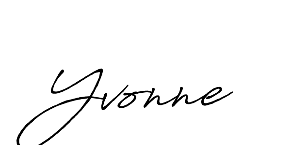 You should practise on your own different ways (Antro_Vectra_Bolder) to write your name (Yvonne) in signature. don't let someone else do it for you. Yvonne signature style 7 images and pictures png