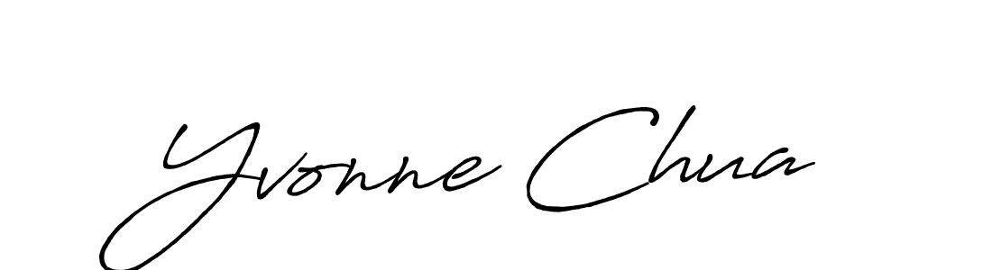 Similarly Antro_Vectra_Bolder is the best handwritten signature design. Signature creator online .You can use it as an online autograph creator for name Yvonne Chua. Yvonne Chua signature style 7 images and pictures png