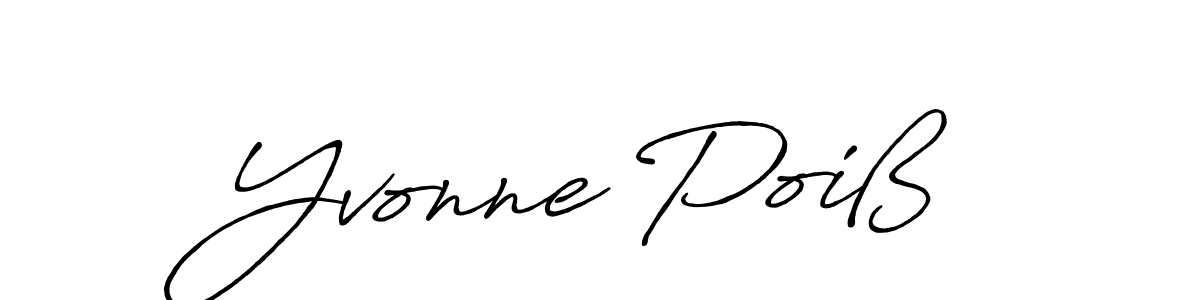 Make a beautiful signature design for name Yvonne Poiß. Use this online signature maker to create a handwritten signature for free. Yvonne Poiß signature style 7 images and pictures png