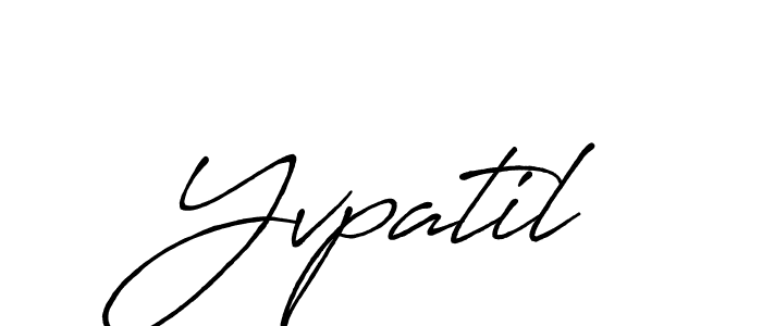 if you are searching for the best signature style for your name Yvpatil. so please give up your signature search. here we have designed multiple signature styles  using Antro_Vectra_Bolder. Yvpatil signature style 7 images and pictures png
