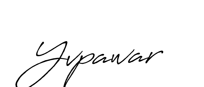 Similarly Antro_Vectra_Bolder is the best handwritten signature design. Signature creator online .You can use it as an online autograph creator for name Yvpawar. Yvpawar signature style 7 images and pictures png