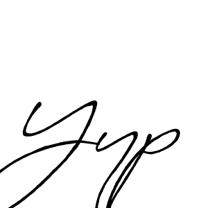 Use a signature maker to create a handwritten signature online. With this signature software, you can design (Antro_Vectra_Bolder) your own signature for name Yyp. Yyp signature style 7 images and pictures png