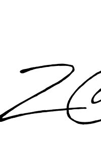 Also we have Z@ name is the best signature style. Create professional handwritten signature collection using Antro_Vectra_Bolder autograph style. Z@ signature style 7 images and pictures png