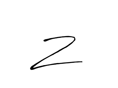 How to make Z∆ signature? Antro_Vectra_Bolder is a professional autograph style. Create handwritten signature for Z∆ name. Z∆ signature style 7 images and pictures png