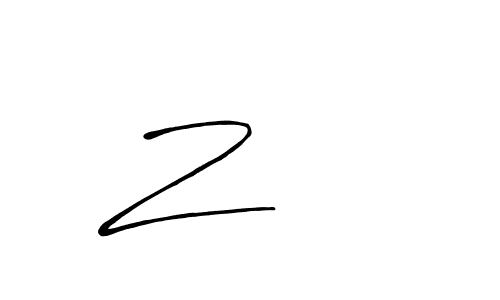 It looks lik you need a new signature style for name Z    . Design unique handwritten (Antro_Vectra_Bolder) signature with our free signature maker in just a few clicks. Z     signature style 7 images and pictures png