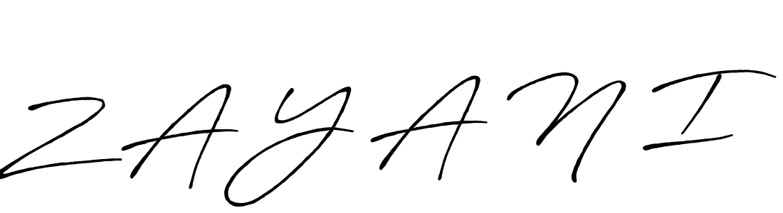 Make a beautiful signature design for name Z A Y A N I. Use this online signature maker to create a handwritten signature for free. Z A Y A N I signature style 7 images and pictures png