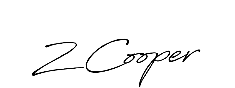 See photos of Z Cooper official signature by Spectra . Check more albums & portfolios. Read reviews & check more about Antro_Vectra_Bolder font. Z Cooper signature style 7 images and pictures png