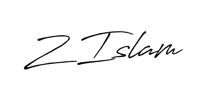 Best and Professional Signature Style for Z Islam. Antro_Vectra_Bolder Best Signature Style Collection. Z Islam signature style 7 images and pictures png