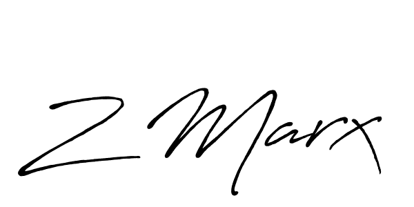 Make a beautiful signature design for name Z Marx. Use this online signature maker to create a handwritten signature for free. Z Marx signature style 7 images and pictures png