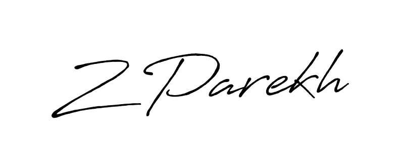Make a short Z Parekh signature style. Manage your documents anywhere anytime using Antro_Vectra_Bolder. Create and add eSignatures, submit forms, share and send files easily. Z Parekh signature style 7 images and pictures png
