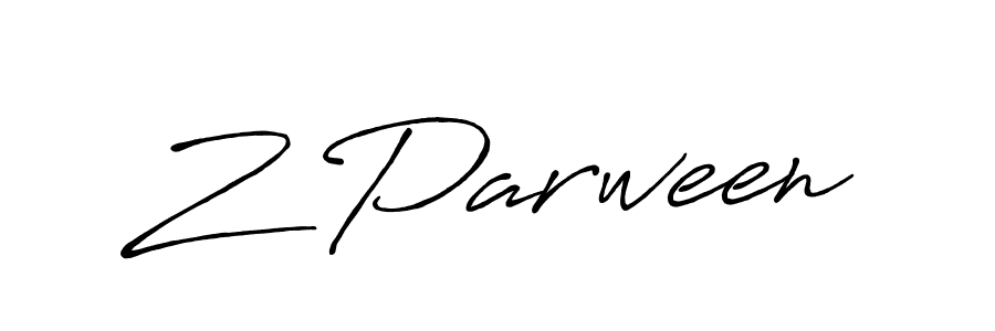 This is the best signature style for the Z Parween name. Also you like these signature font (Antro_Vectra_Bolder). Mix name signature. Z Parween signature style 7 images and pictures png
