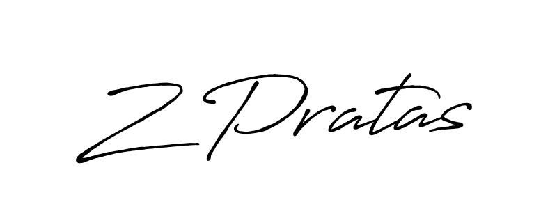 How to make Z Pratas signature? Antro_Vectra_Bolder is a professional autograph style. Create handwritten signature for Z Pratas name. Z Pratas signature style 7 images and pictures png