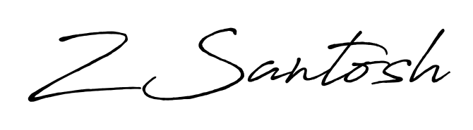 Antro_Vectra_Bolder is a professional signature style that is perfect for those who want to add a touch of class to their signature. Get Z Santosh name fancy signature for free. Z Santosh signature style 7 images and pictures png