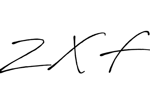 How to Draw Z X F signature style? Antro_Vectra_Bolder is a latest design signature styles for name Z X F. Z X F signature style 7 images and pictures png