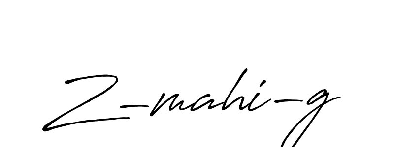 How to Draw Z-mahi-g signature style? Antro_Vectra_Bolder is a latest design signature styles for name Z-mahi-g. Z-mahi-g signature style 7 images and pictures png