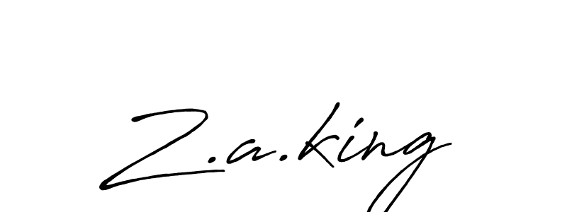 Also You can easily find your signature by using the search form. We will create Z.a.king name handwritten signature images for you free of cost using Antro_Vectra_Bolder sign style. Z.a.king signature style 7 images and pictures png