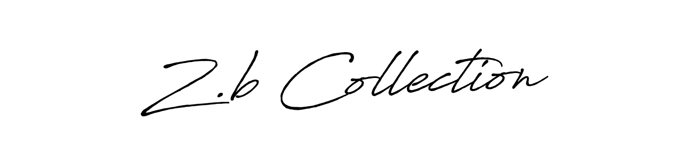 if you are searching for the best signature style for your name Z.b Collection. so please give up your signature search. here we have designed multiple signature styles  using Antro_Vectra_Bolder. Z.b Collection signature style 7 images and pictures png