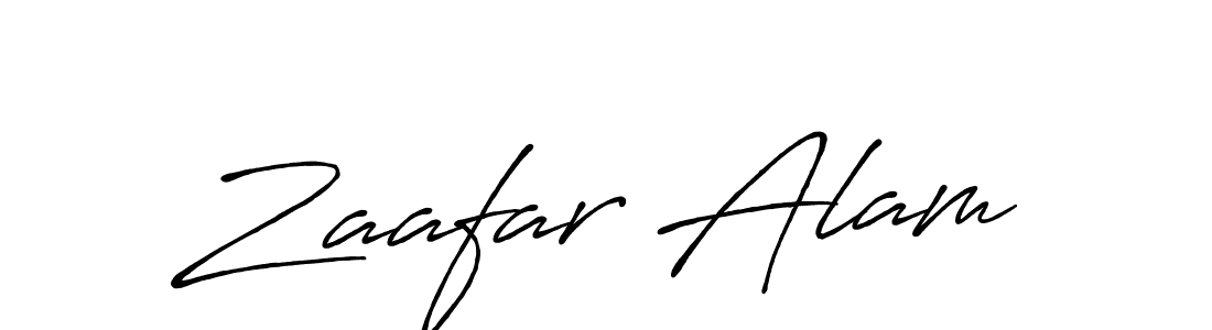 It looks lik you need a new signature style for name Zaafar Alam. Design unique handwritten (Antro_Vectra_Bolder) signature with our free signature maker in just a few clicks. Zaafar Alam signature style 7 images and pictures png