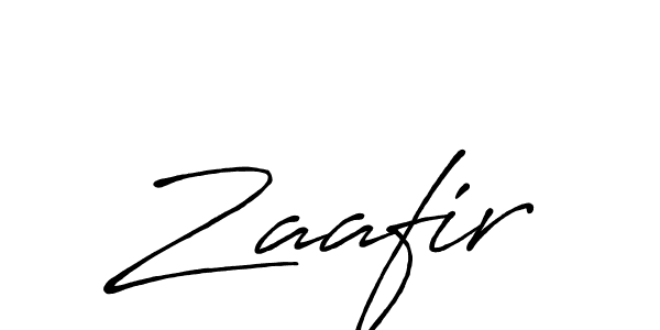 if you are searching for the best signature style for your name Zaafir. so please give up your signature search. here we have designed multiple signature styles  using Antro_Vectra_Bolder. Zaafir signature style 7 images and pictures png