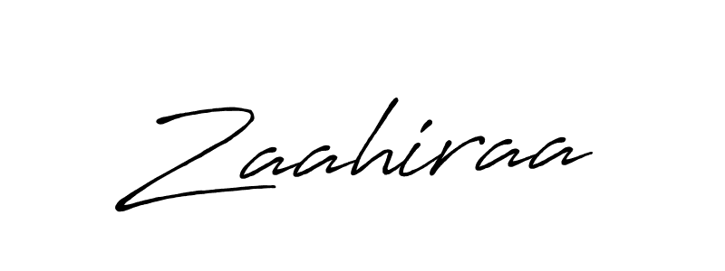 if you are searching for the best signature style for your name Zaahiraa. so please give up your signature search. here we have designed multiple signature styles  using Antro_Vectra_Bolder. Zaahiraa signature style 7 images and pictures png