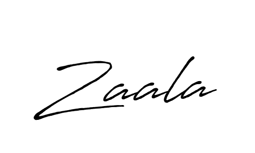 Also You can easily find your signature by using the search form. We will create Zaala name handwritten signature images for you free of cost using Antro_Vectra_Bolder sign style. Zaala signature style 7 images and pictures png