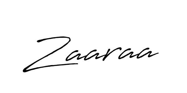Zaaraa stylish signature style. Best Handwritten Sign (Antro_Vectra_Bolder) for my name. Handwritten Signature Collection Ideas for my name Zaaraa. Zaaraa signature style 7 images and pictures png