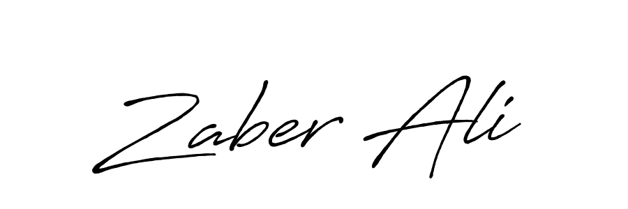 Make a beautiful signature design for name Zaber Ali. Use this online signature maker to create a handwritten signature for free. Zaber Ali signature style 7 images and pictures png