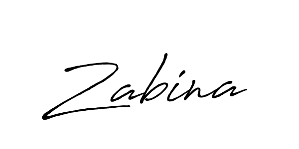 Also You can easily find your signature by using the search form. We will create Zabina name handwritten signature images for you free of cost using Antro_Vectra_Bolder sign style. Zabina signature style 7 images and pictures png