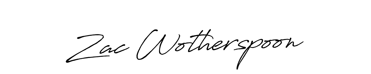 Check out images of Autograph of Zac Wotherspoon name. Actor Zac Wotherspoon Signature Style. Antro_Vectra_Bolder is a professional sign style online. Zac Wotherspoon signature style 7 images and pictures png