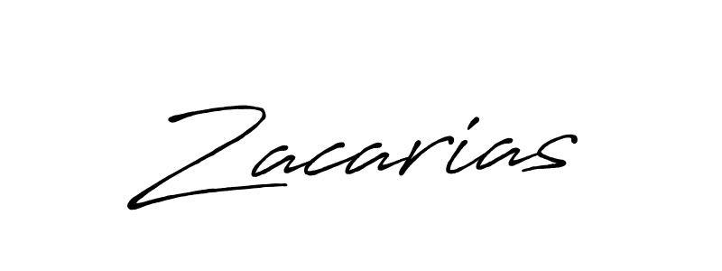 Also we have Zacarias name is the best signature style. Create professional handwritten signature collection using Antro_Vectra_Bolder autograph style. Zacarias signature style 7 images and pictures png