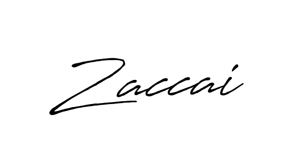 if you are searching for the best signature style for your name Zaccai. so please give up your signature search. here we have designed multiple signature styles  using Antro_Vectra_Bolder. Zaccai signature style 7 images and pictures png