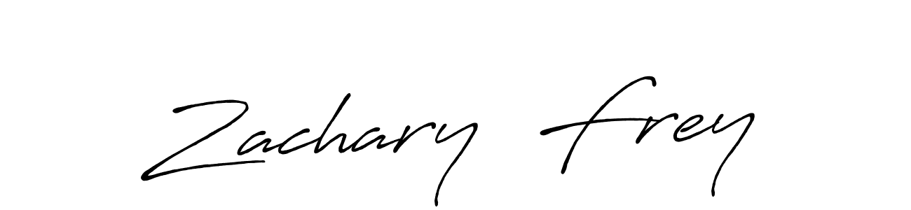 Antro_Vectra_Bolder is a professional signature style that is perfect for those who want to add a touch of class to their signature. It is also a great choice for those who want to make their signature more unique. Get Zachary  Frey name to fancy signature for free. Zachary  Frey signature style 7 images and pictures png